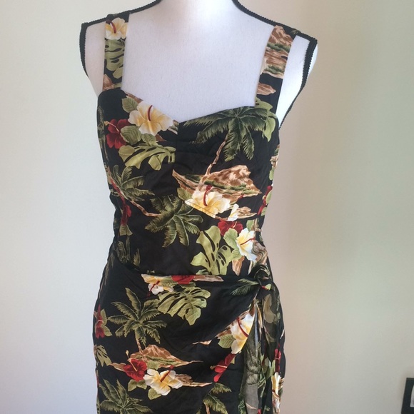 rockabilly hawaiian dress